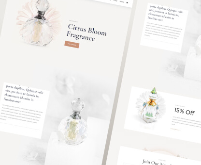 website mockup
